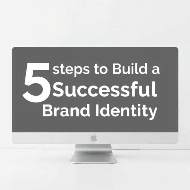 5 steps to Build a Successful Brand Identity